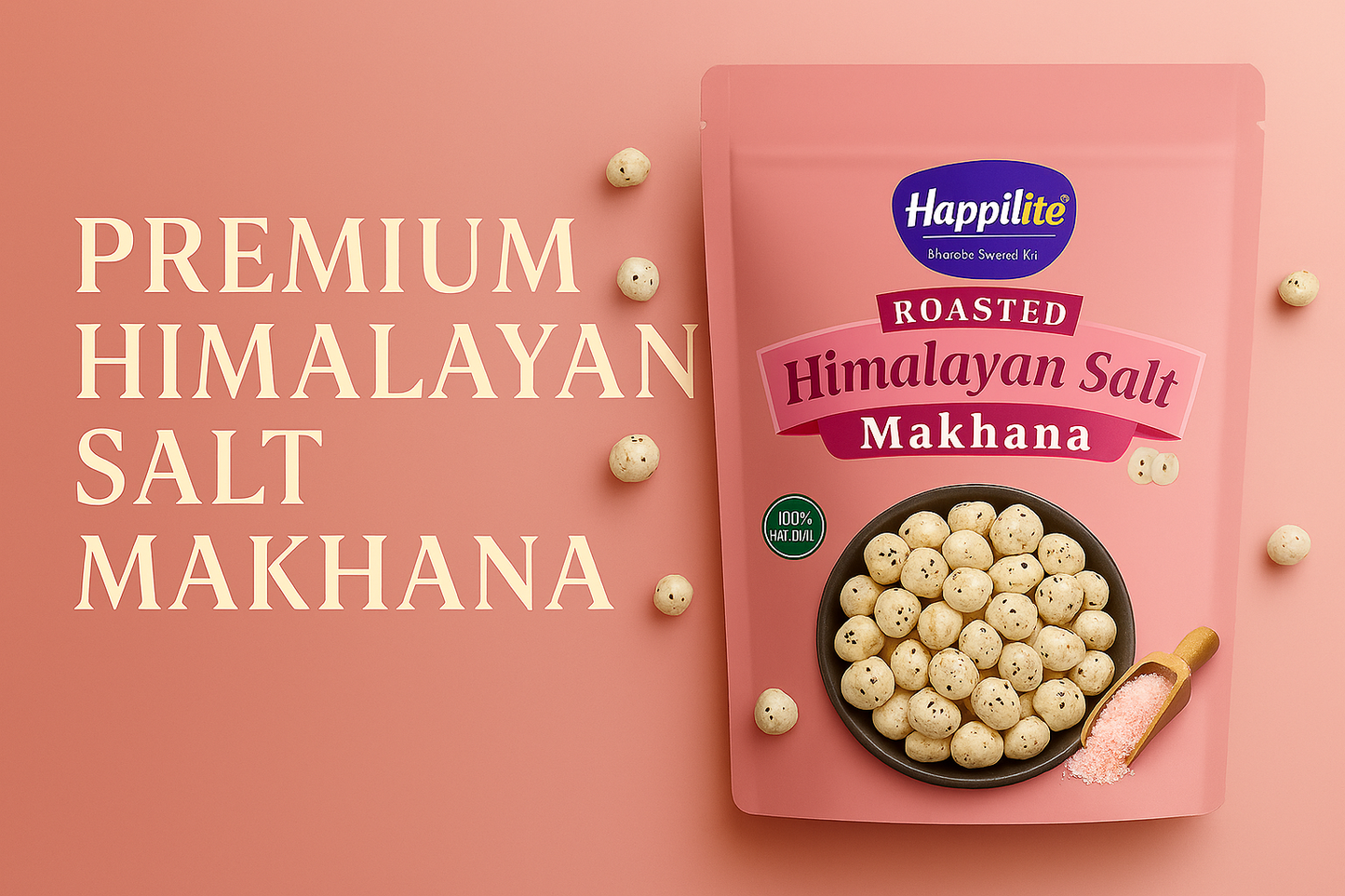 Roasted Makhana – Himalayan Pink Salt (Pack of 3)