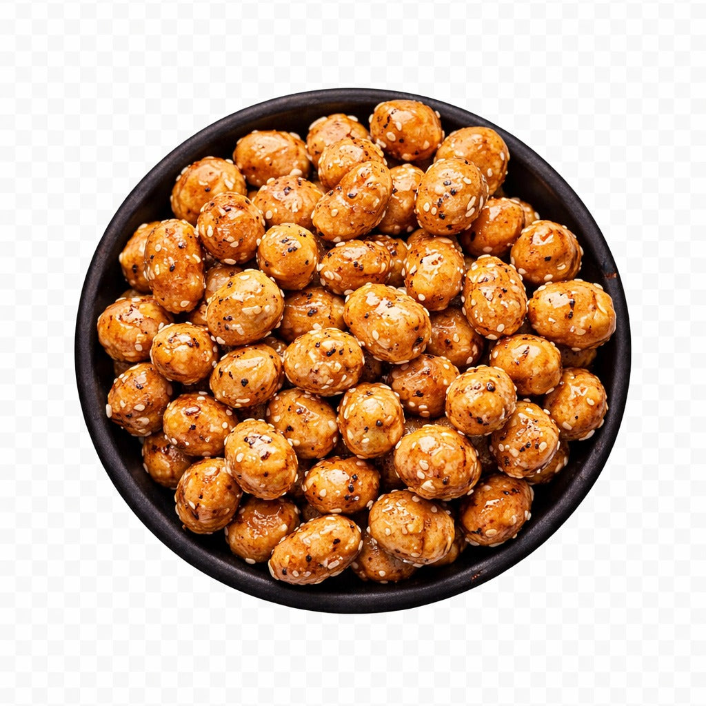 Happilite Roasted Makhana – Caramel Flavor (Pack of 3)