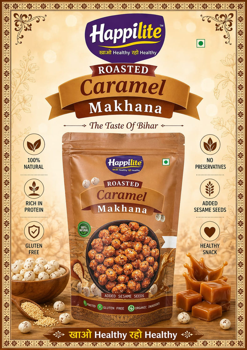Roasted Makhana – Himalayan Pink Salt (Pack of 3)