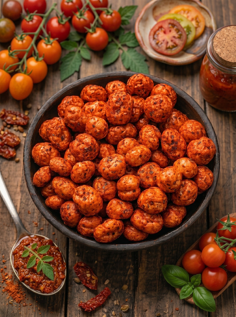 Happilite Roasted Makhana – Tangy Tomato Flavor