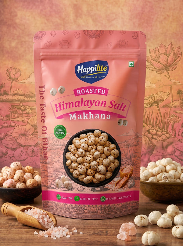 Roasted Makhana – Himalayan Pink Salt