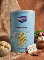 Happilite Makhana Box – Creamy Onion (45gm)