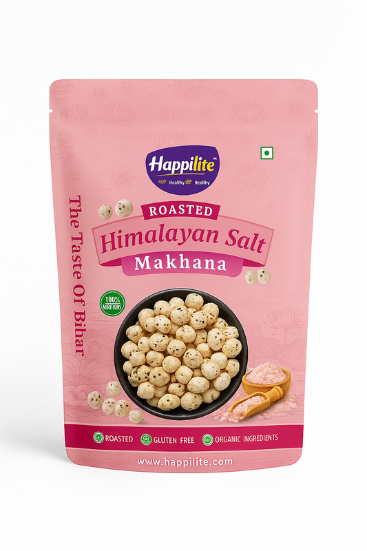 Roasted Makhana – Himalayan Pink Salt (Pack of 3)